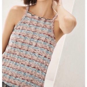Anthropologie Akemi Kin Kaden Ribbed Knit Tank